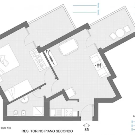 Apartamento Torino 85