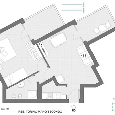Διαμέρισμα Torino 85 *
